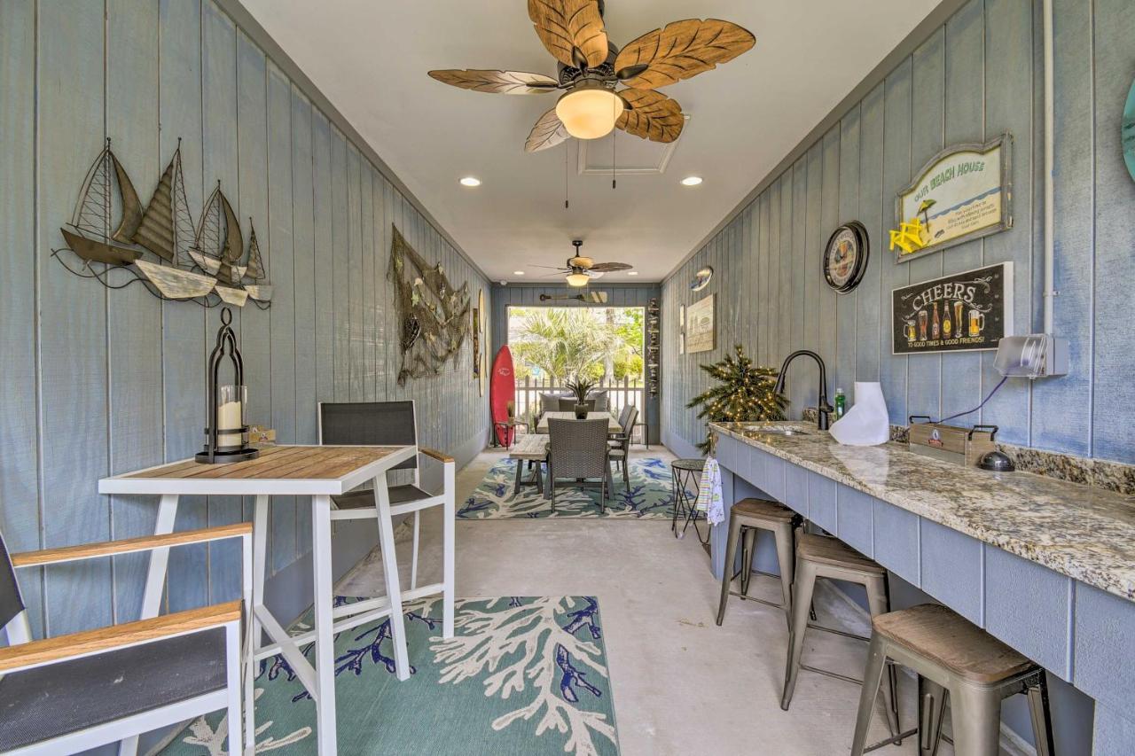 Ocean Isle Beach Home With Shared Lanai And Grill Eksteriør billede