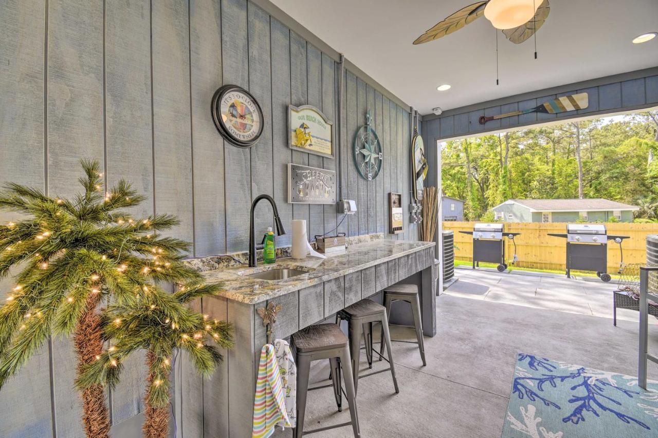 Ocean Isle Beach Home With Shared Lanai And Grill Eksteriør billede